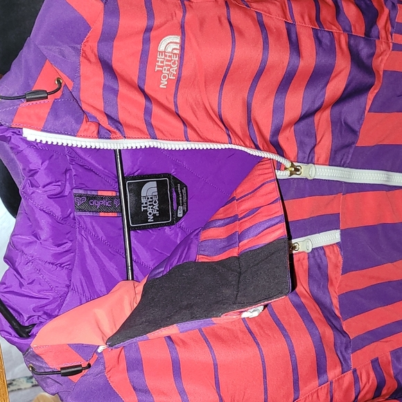 🩷The North Face Womens Beautiful NWTS snowboarding/ski jacket. Sz LG. Unique💜 - Picture 7 of 15